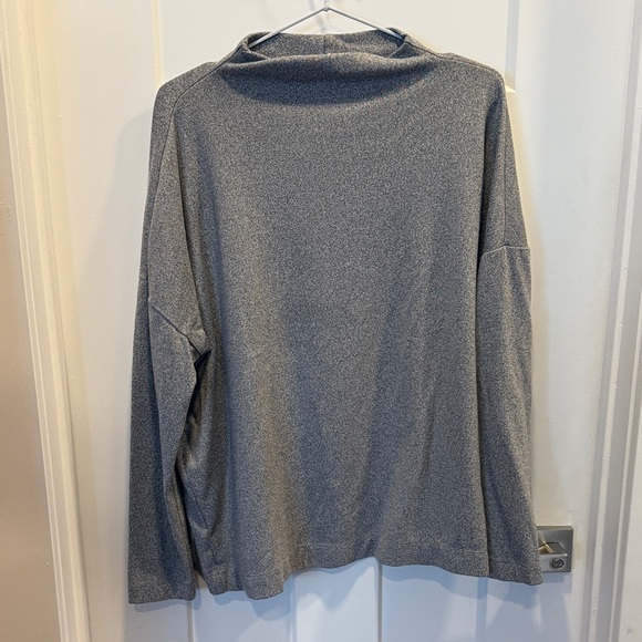 LOFT Gray Cowl Neck Sweater - Picture 1 of 2
